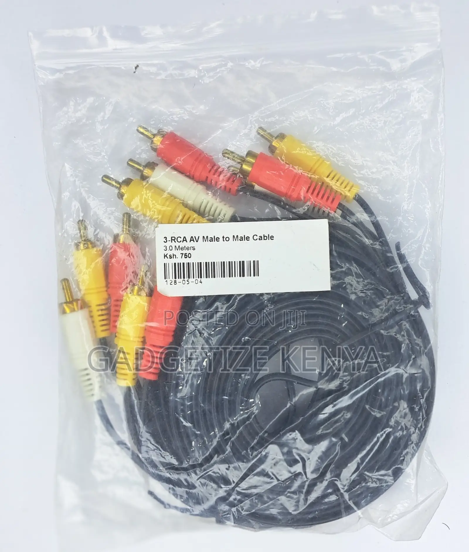 3-Rca Av Male to Male Cable