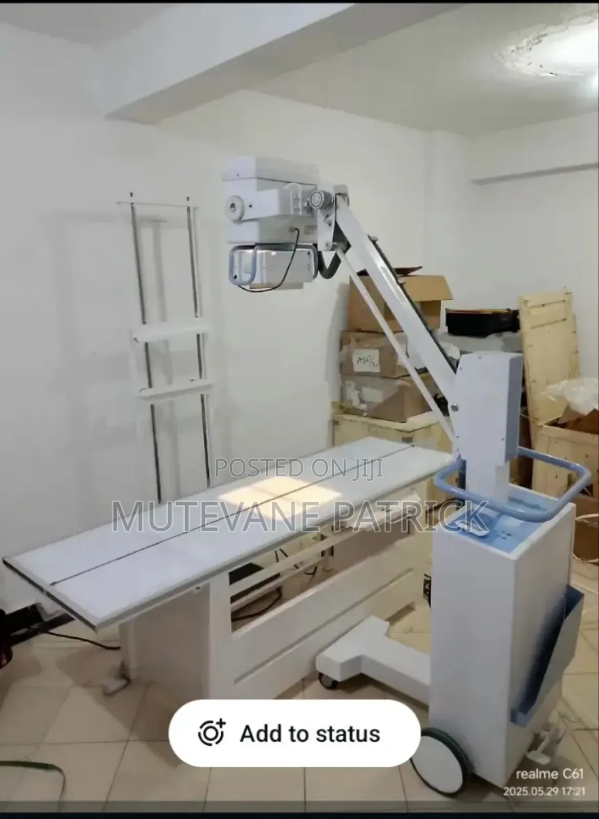 Mobile X-Ray( Complete With Table Chest Stand, Cr With Printer
