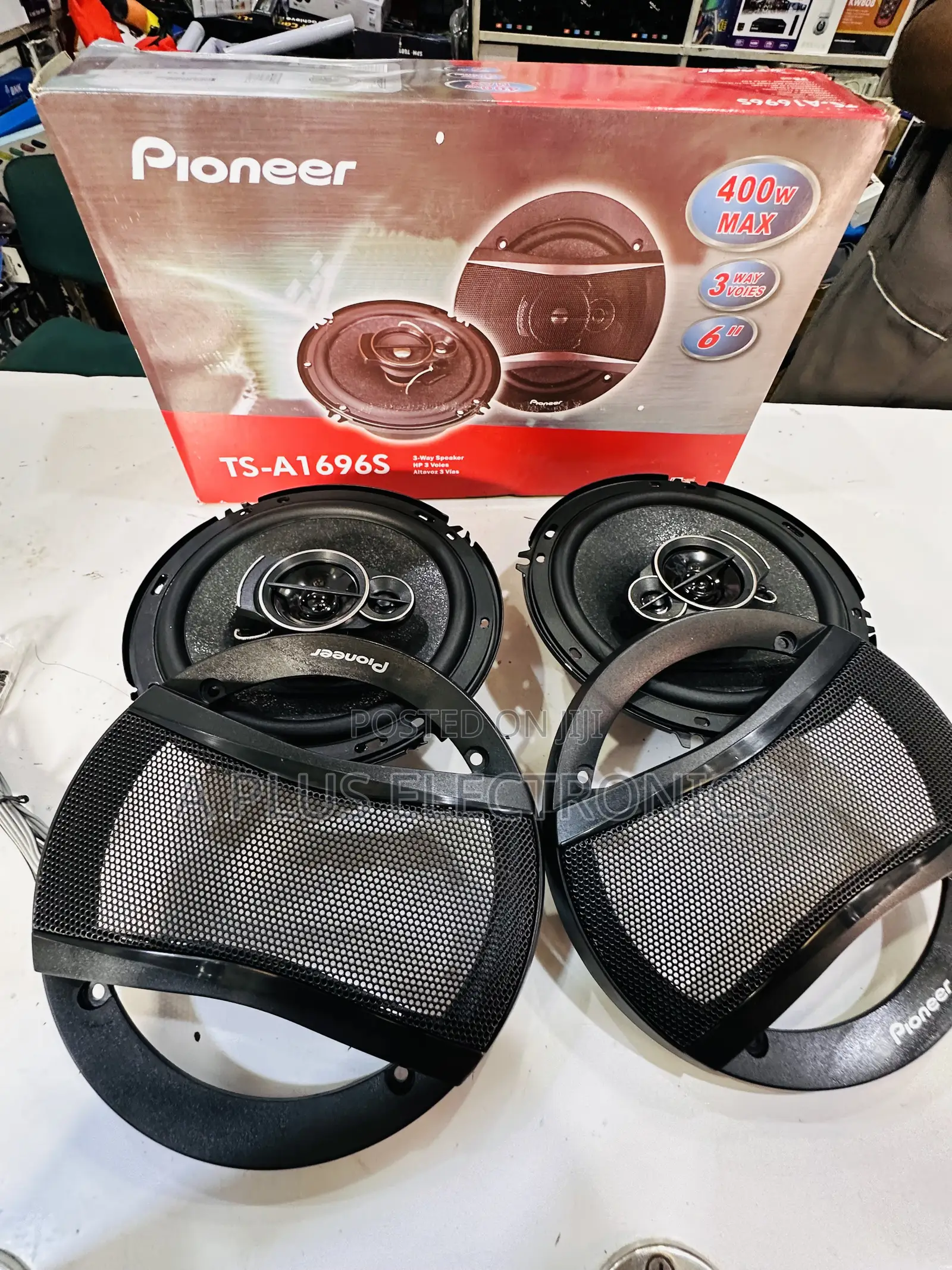 Pioneer 6 Inch Car Audio Speakers– Crystal Sound Quality