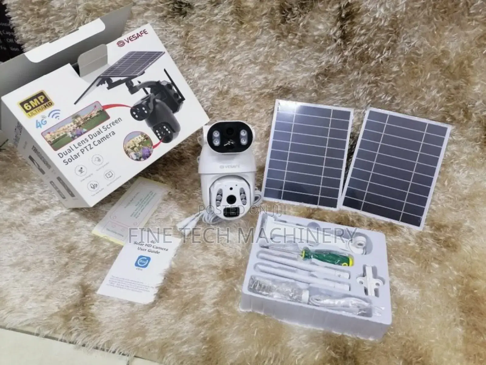 Ubox 6mp 4g Dual Lens Solar
