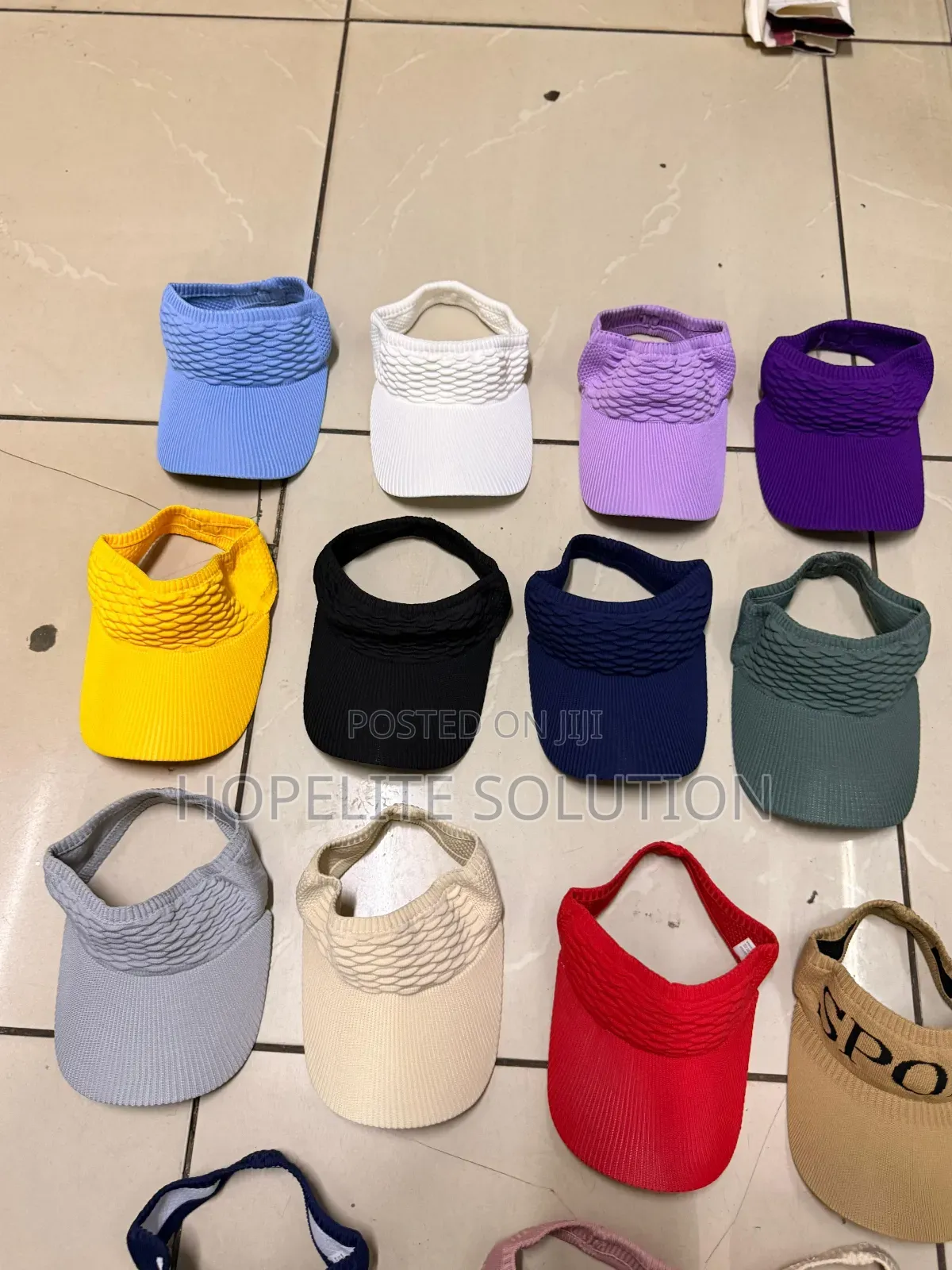 Sporty Sun Visor Hat Available