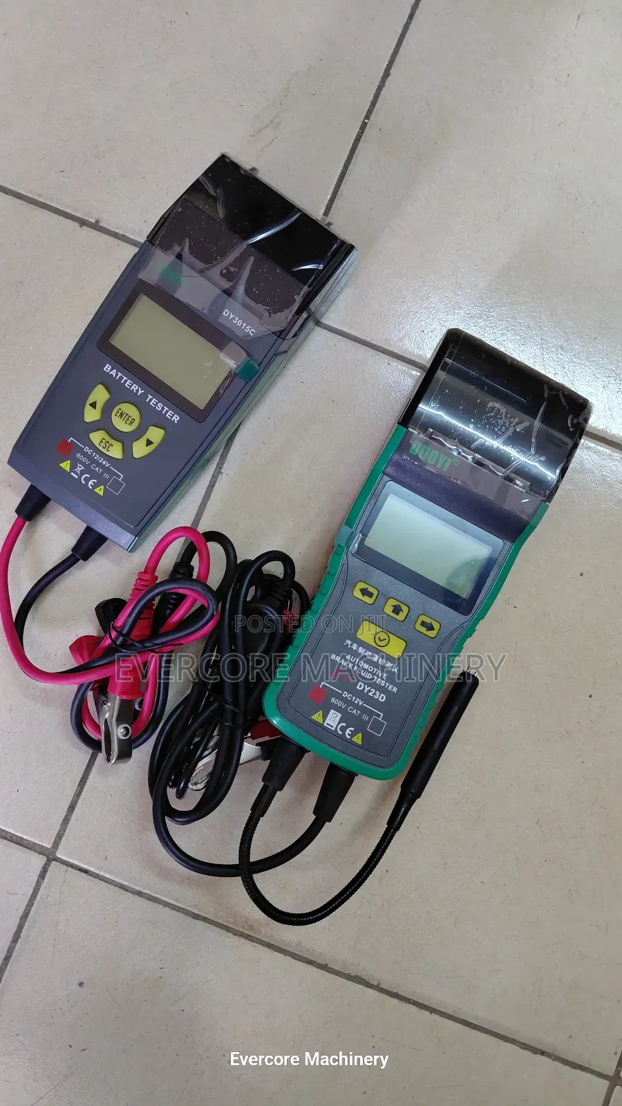 Heavy Duty Car Battery Tester Tool With Inbuilt Printer.