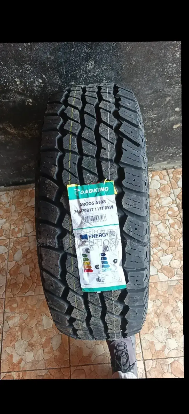265 /70 R17 Roadking Tyres ARGOS a/T 08 All-Terrain