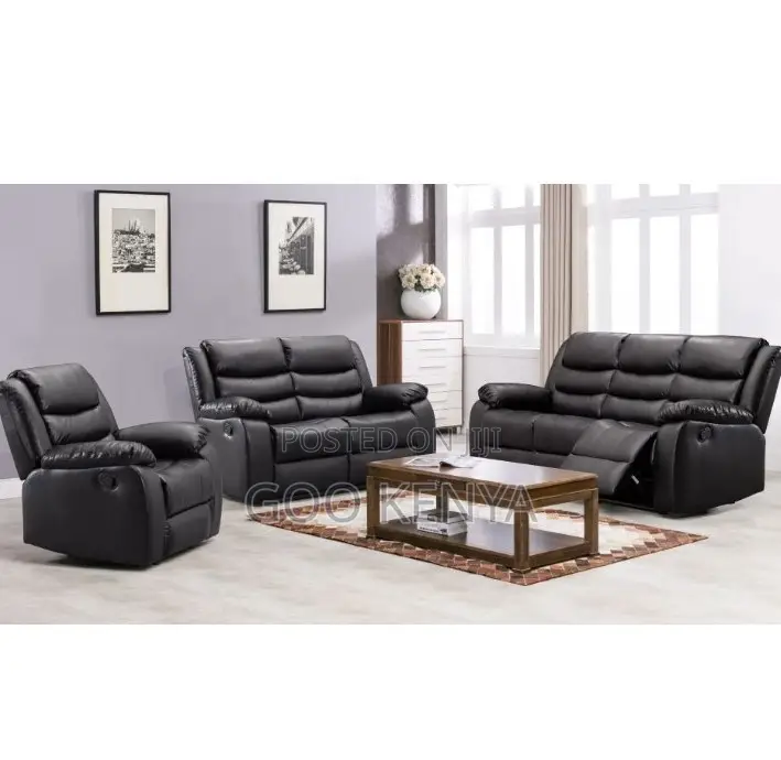 Home Sofa;Synthetic Leather Reclining Loveseat-Sectional Sofa for Home