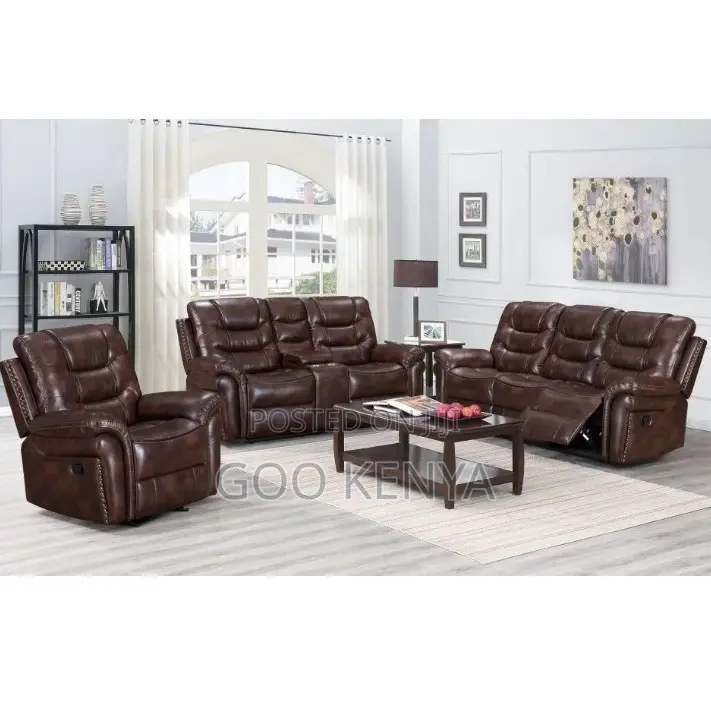 Home Sofa;Synthetic Leather Reclining Loveseat-Sectional Sofa for Home