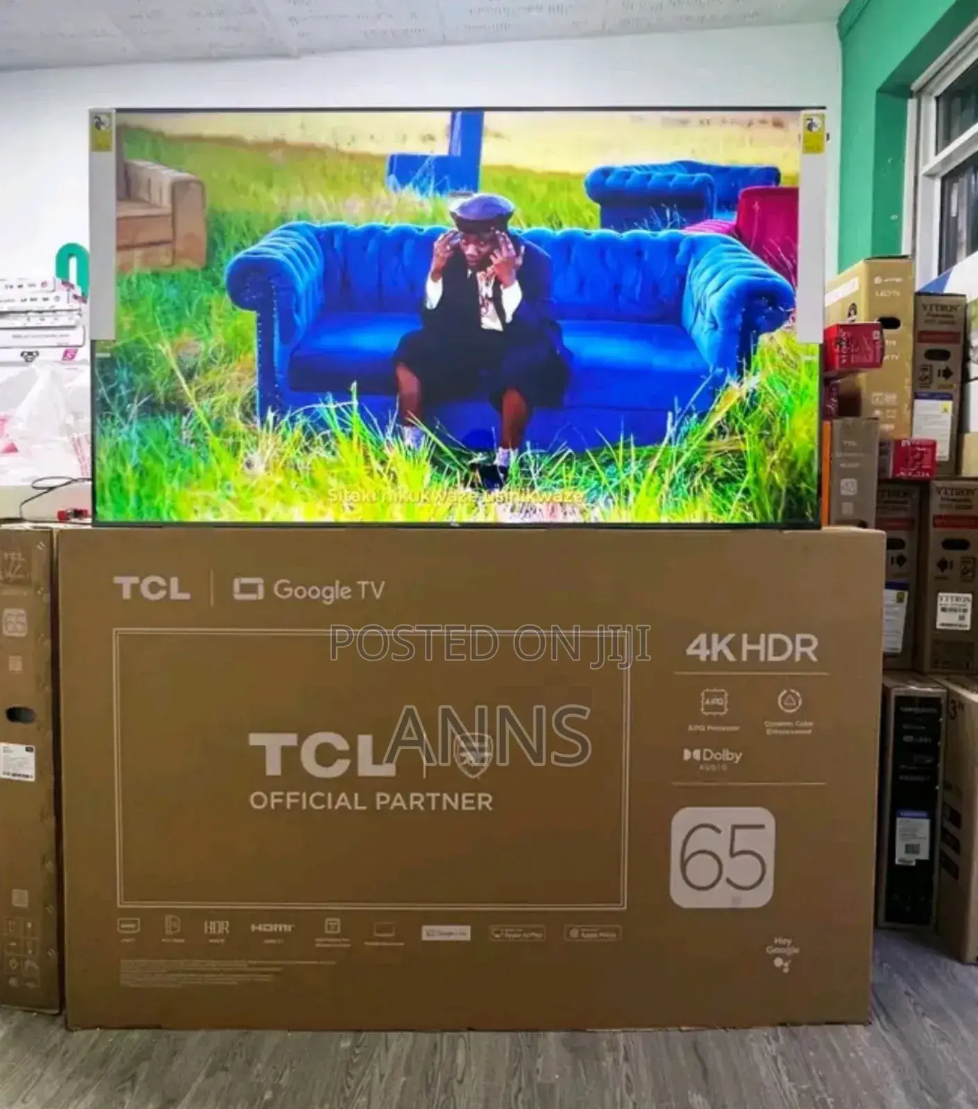 Youtube Netflix TCL 65 Inch Television