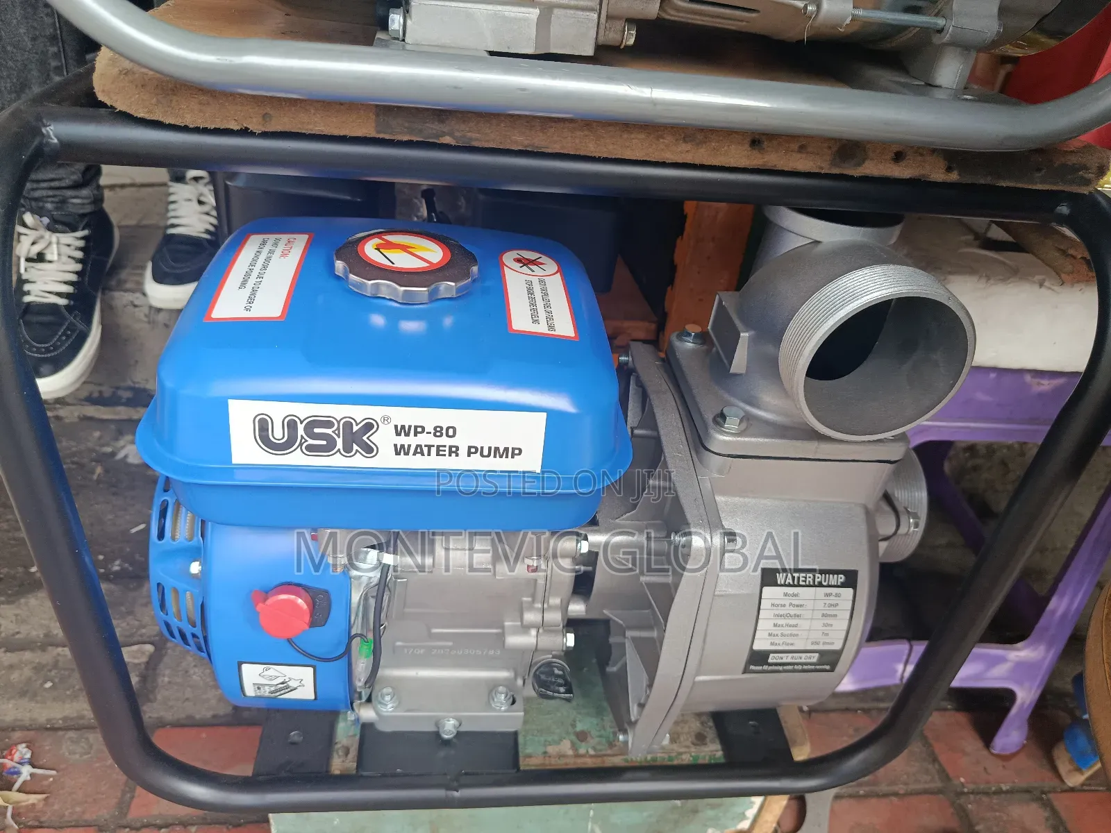 Usk 3 Inch Patrol Water Pump 7hp
