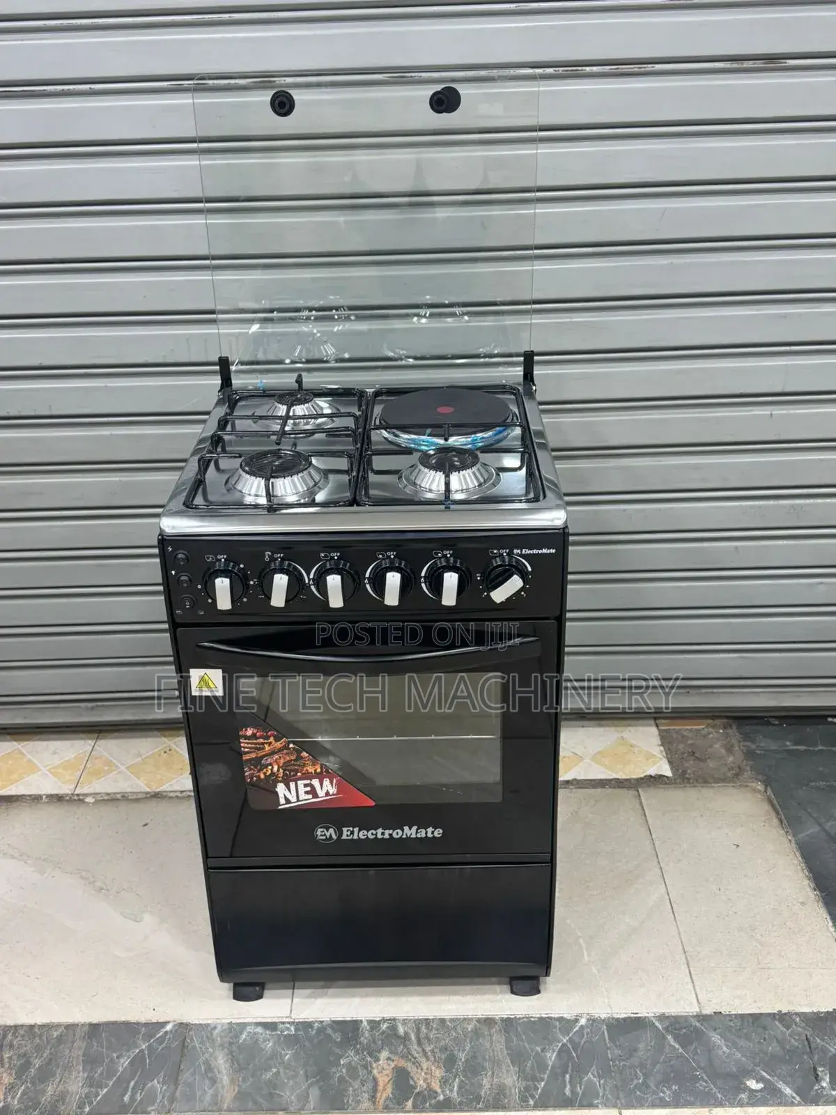 Electromate 3+1 Standing Cooker With an Electric Oven