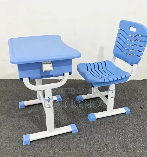 Kids Desk;Heavy-Duty School Furniture Kid Classroom Desk and Chair Set