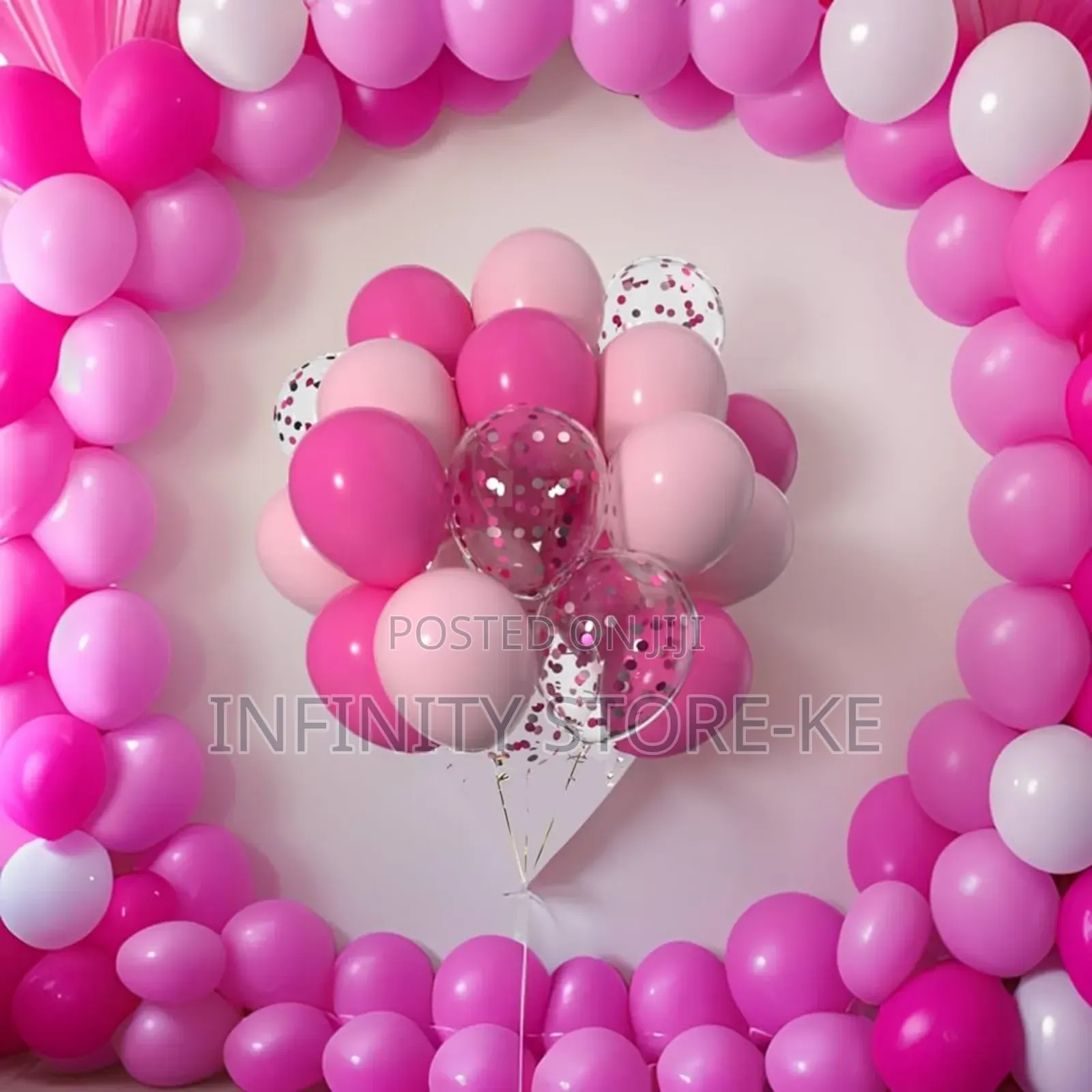 Generic Party Balloons 100 Pieces Latex Decoration Pack