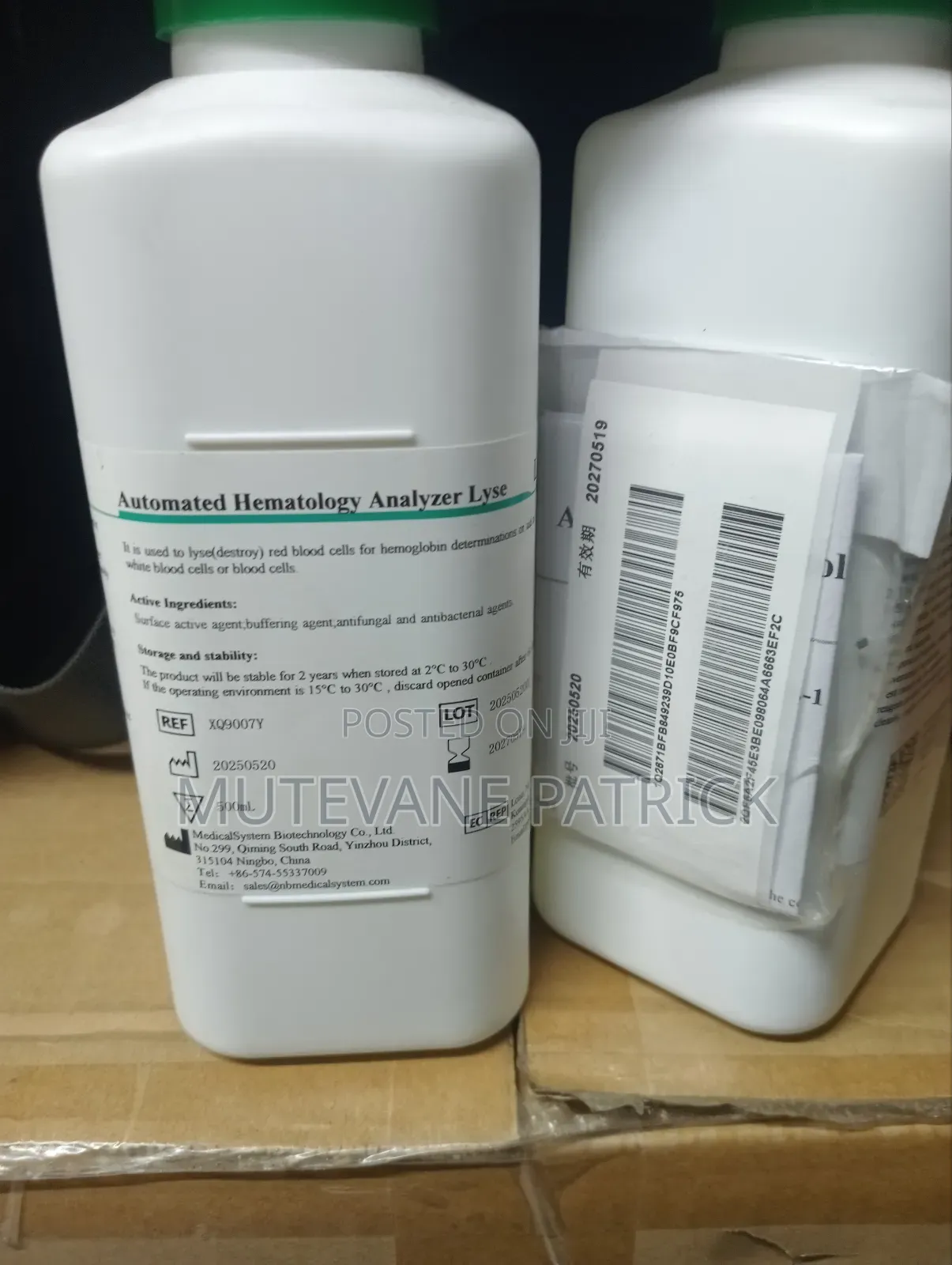 3-Part Hematology Lyse (Lye-1)