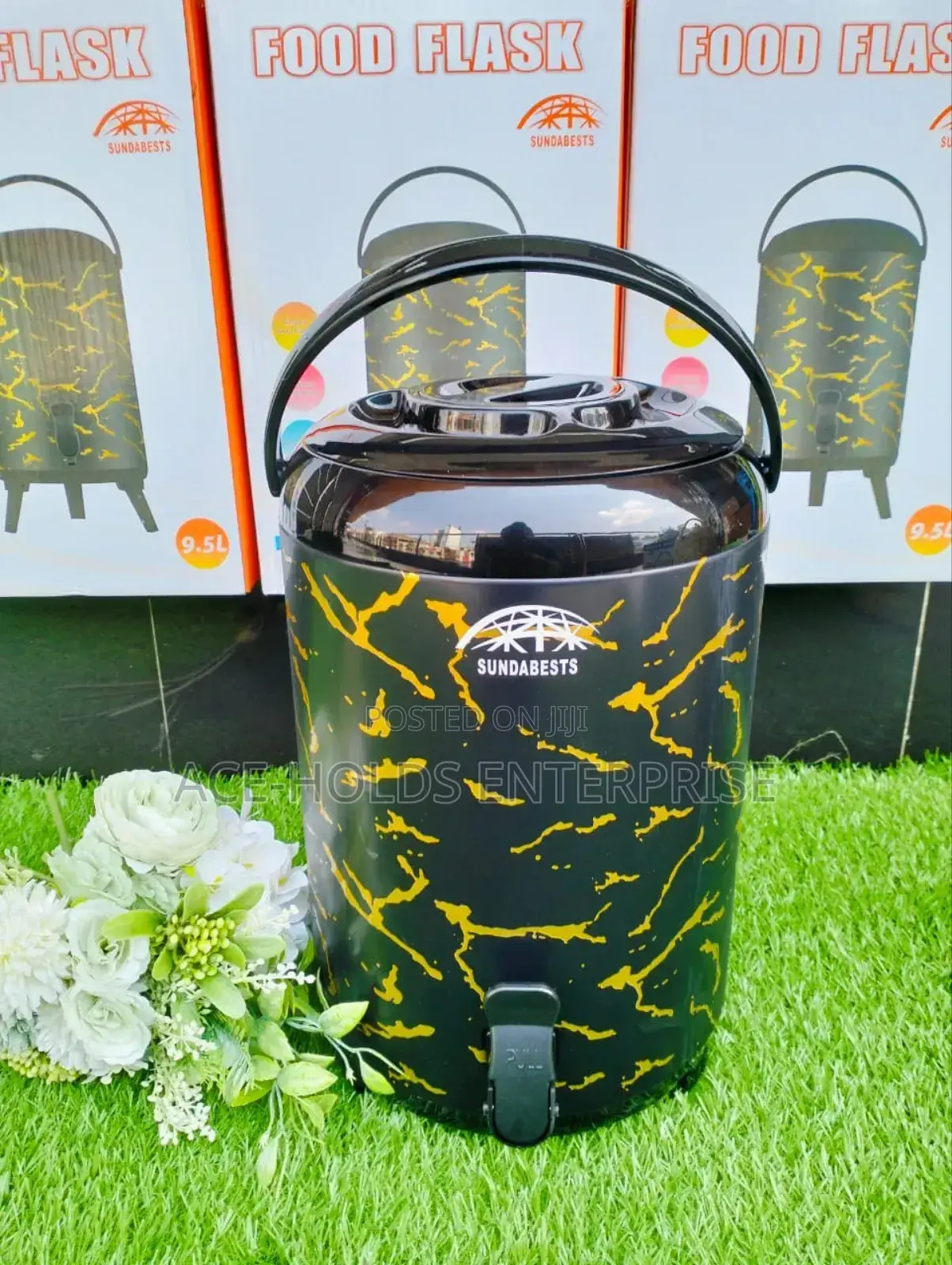9.5ltrs Sundabests Tea Urn Travel Food Flask