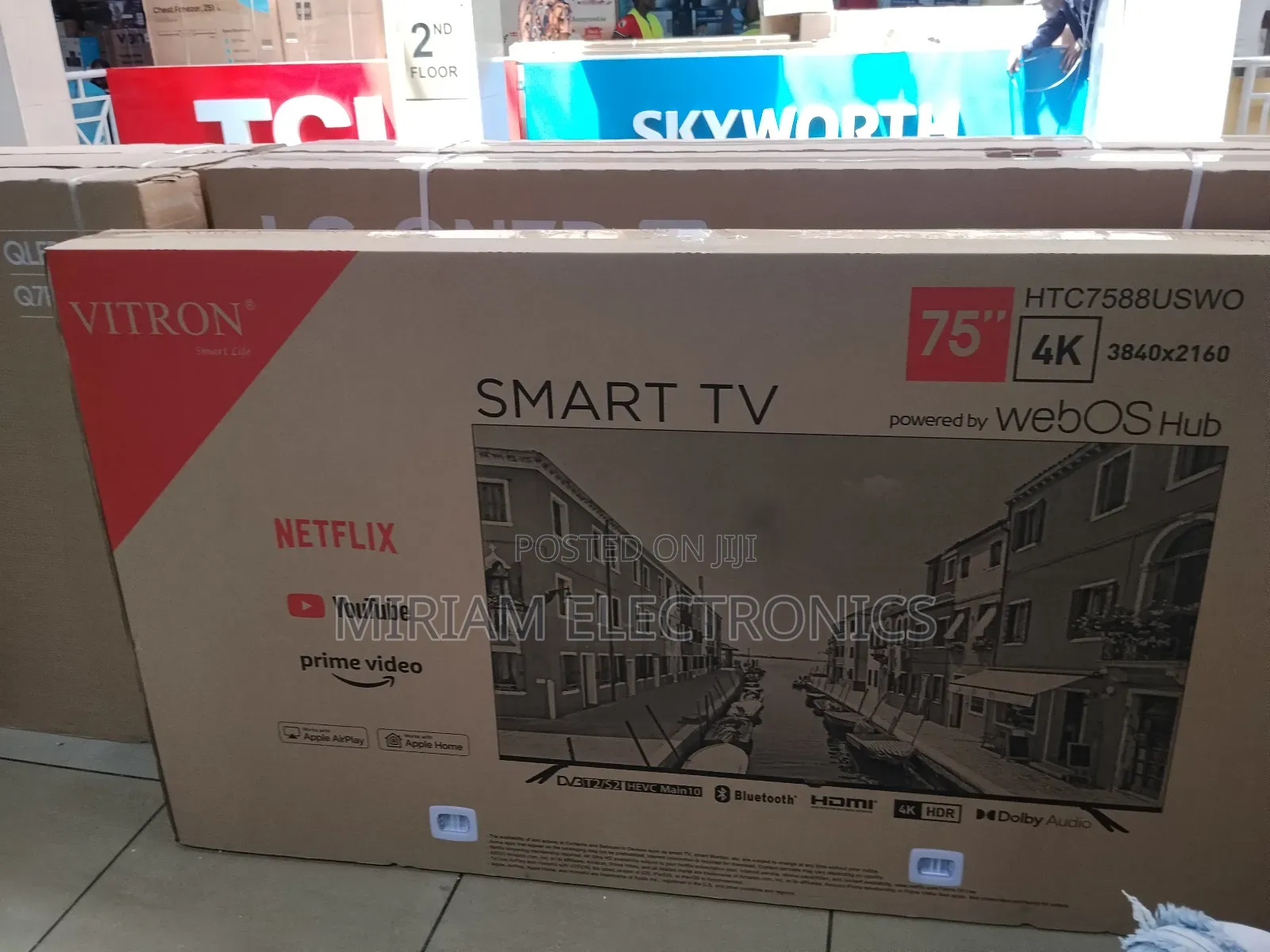 Vitron 75 Inch Webos Uhd Smart Tv