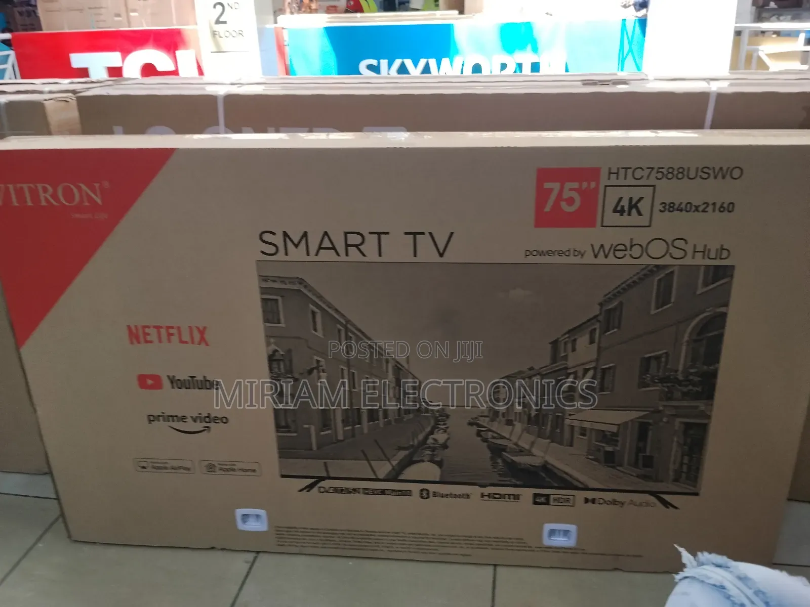 Vitron 75 Inch Webos Uhd Smart Tv