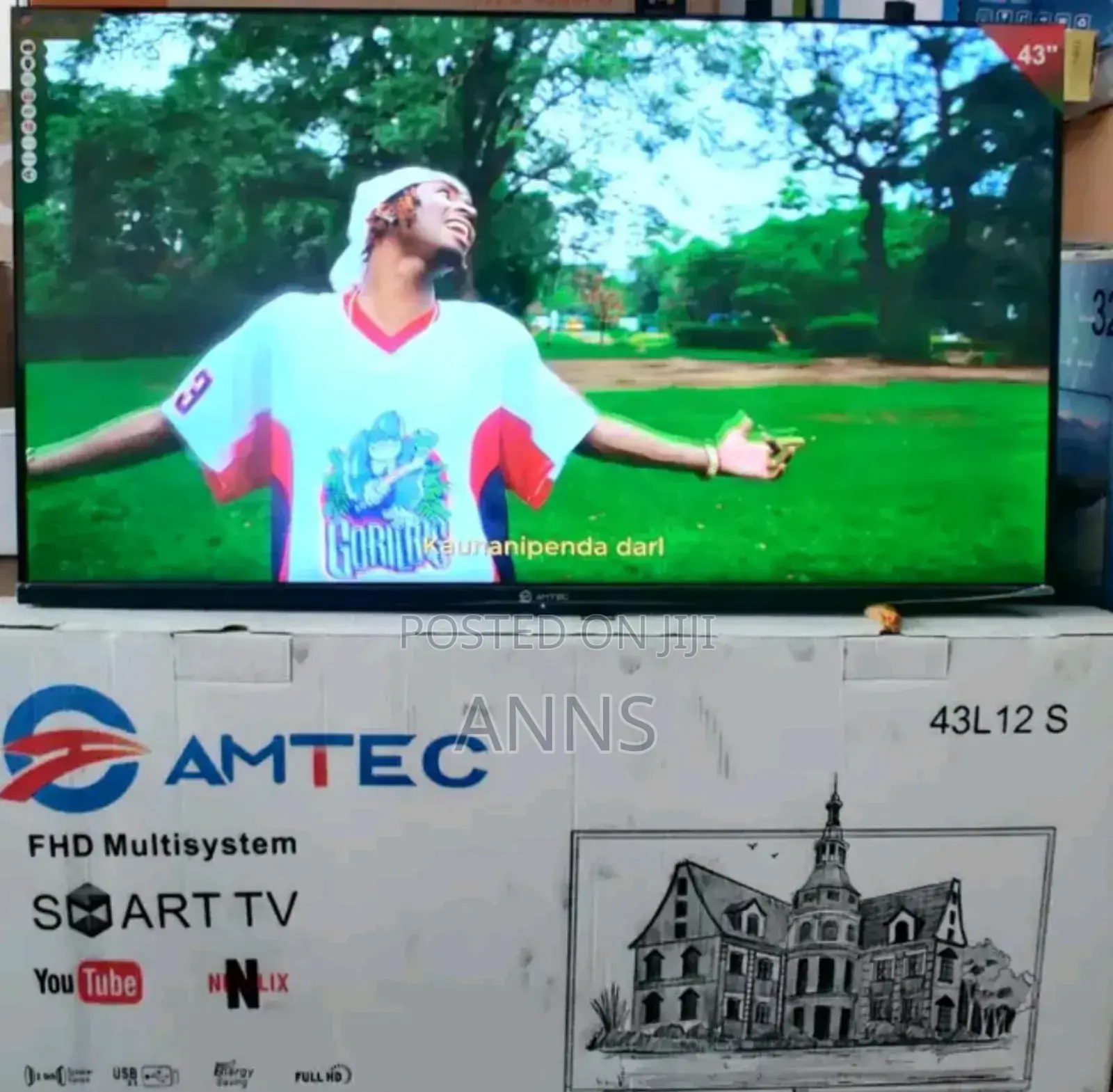 Good Working Amtec 43 Inch Smart Tv