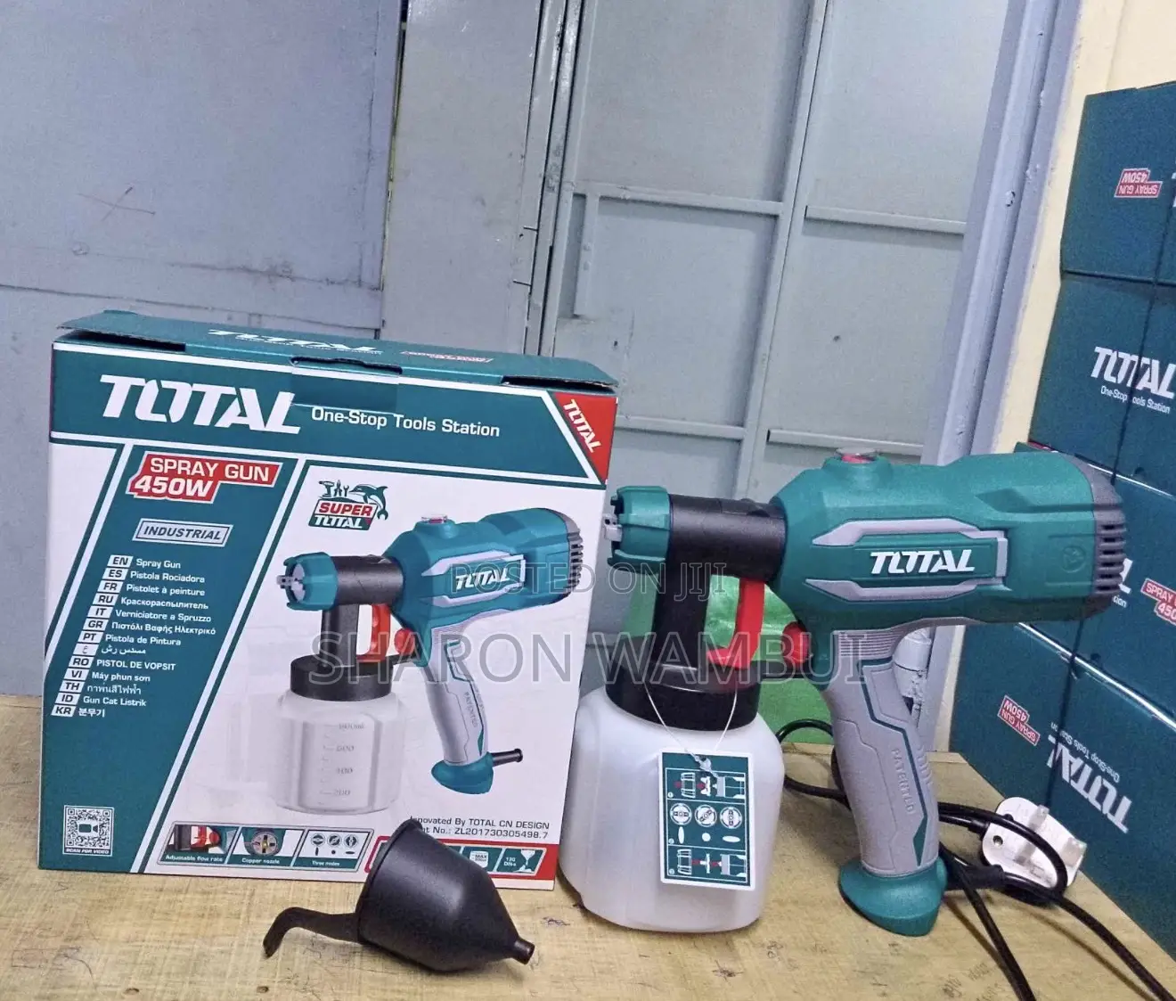 Total Spray Paint Gun 450w / Spray Gun Machine