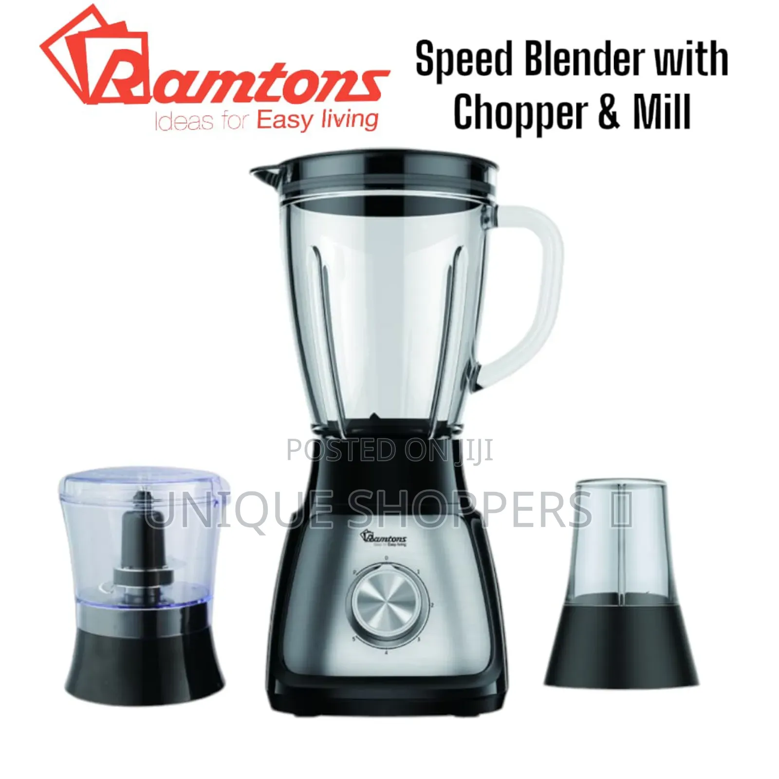 Ramtons Speed Blender With Chopper