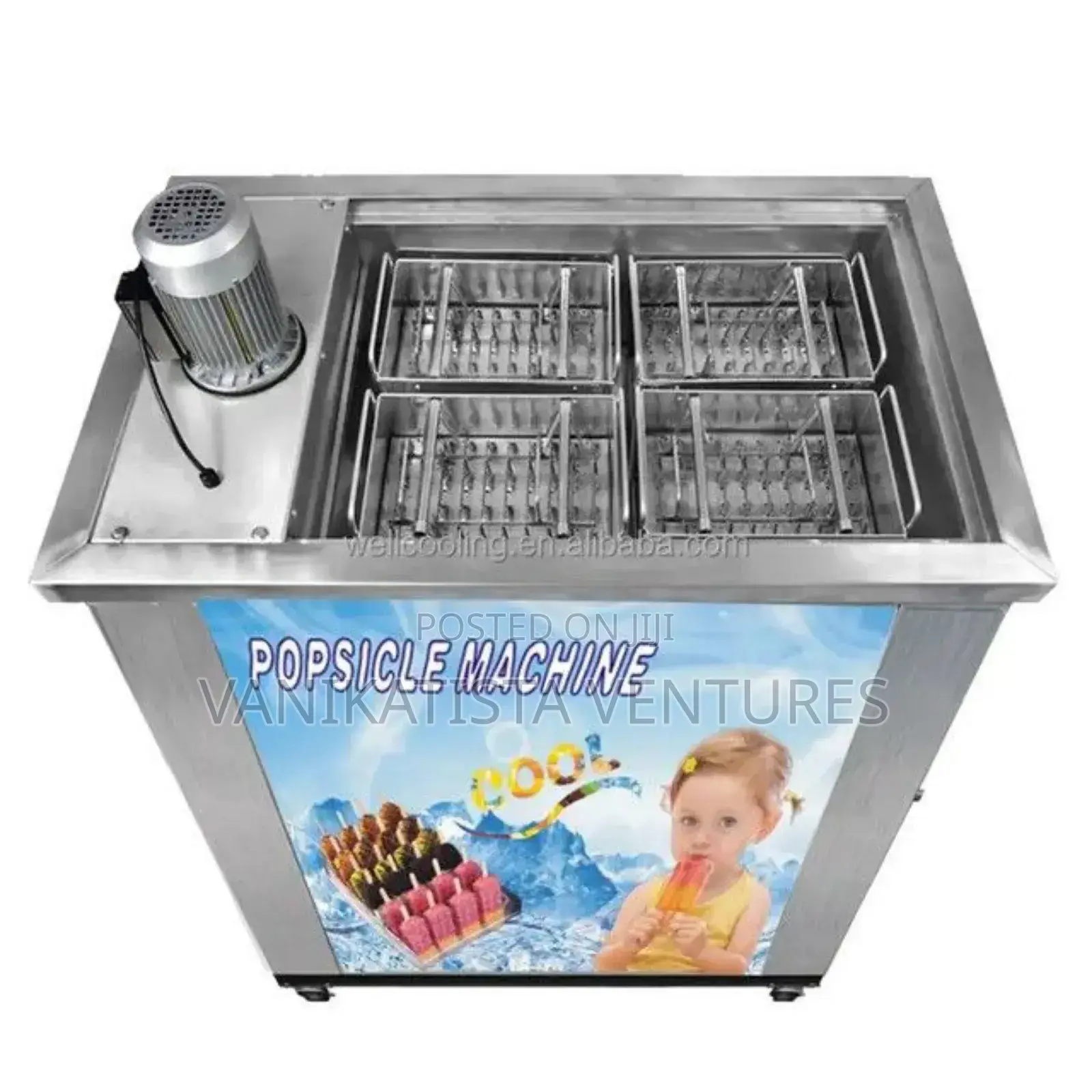  Ice Pop Machine
• 4 Moulds
• 40 Popsicles Per Mould