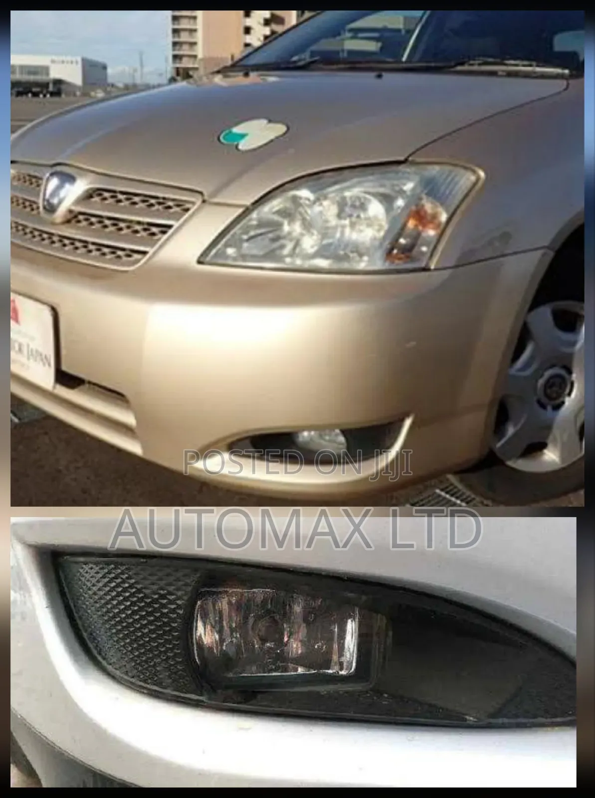 Toyota Runx /Allex, Yr2003+ Fog Lamp Set