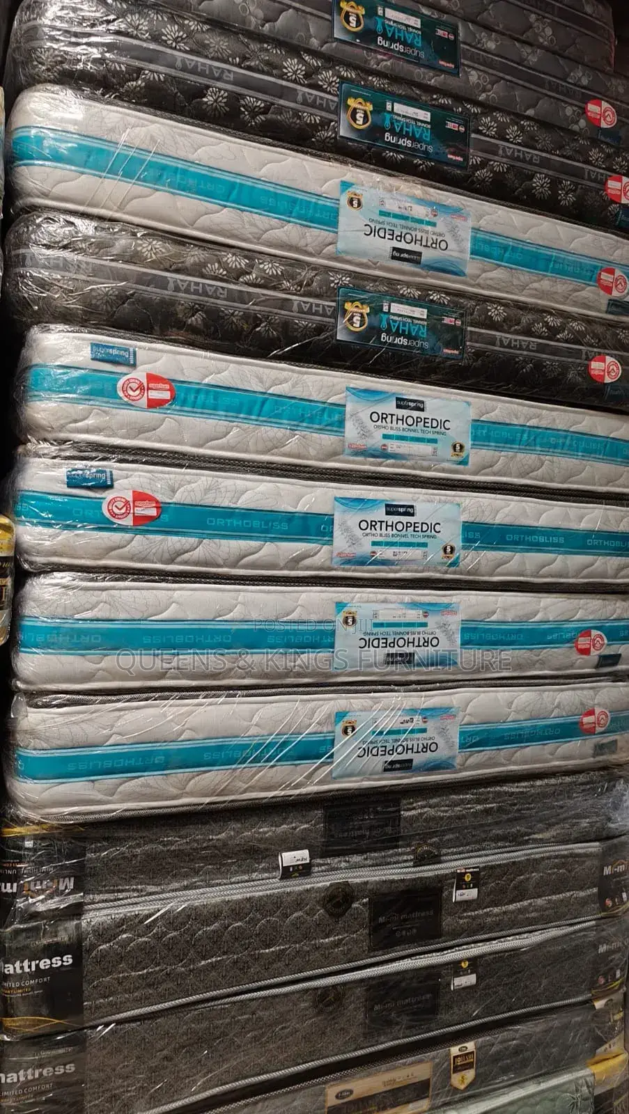 5x6 10years Warranty Spring Mattress With 10inch