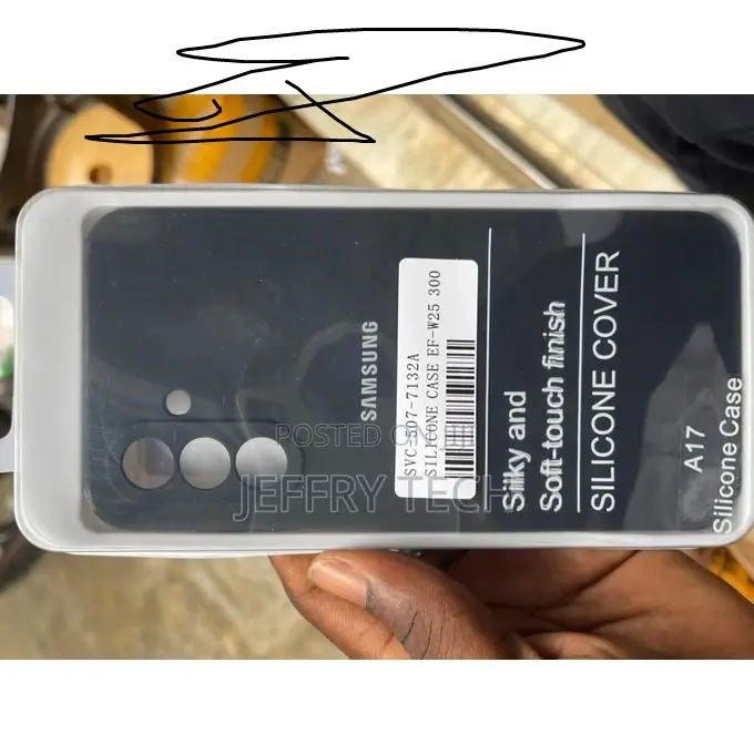 Silicone Case Compatible With Samsung Galaxy A17 With Shockproof Prote
