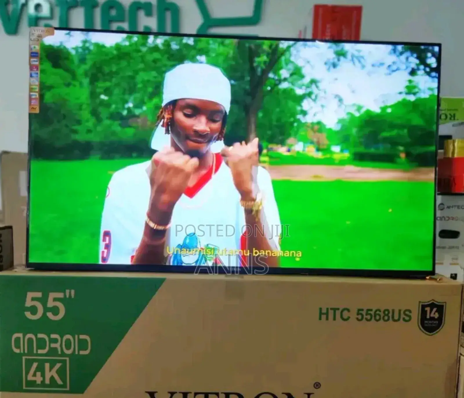 14 Months Warranty Vitron 55 Android Television