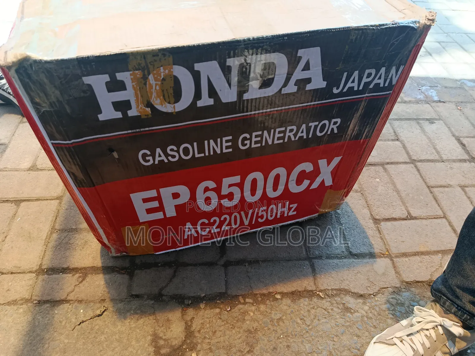 Honda Gasoline Generator Ep 6500cx 6.5kva