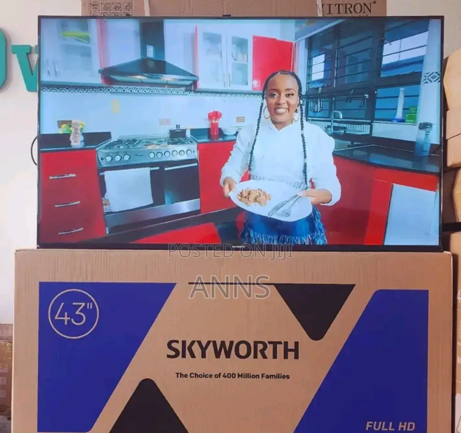 Bluetooth and Wifi Enabled Skyworth 43 Inch Smart Tv