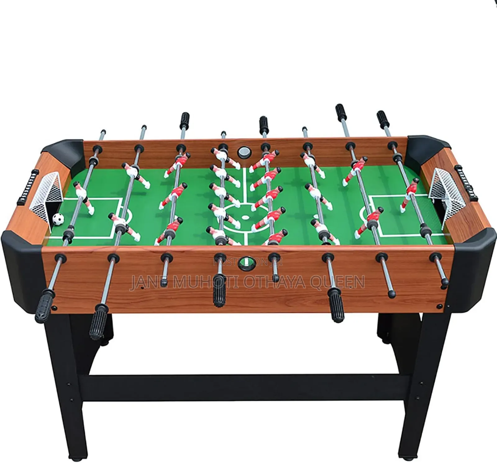47-inch Indoor Football Table With Fixed Scorer Rounded