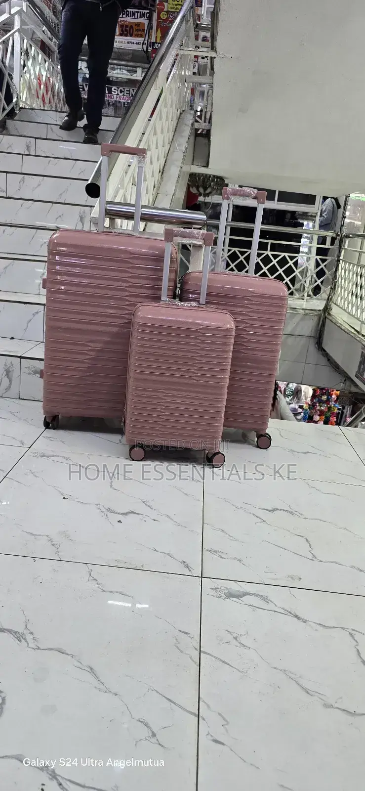 *3 in 1 Unbreakable Pp Suitcases Zipper Closure