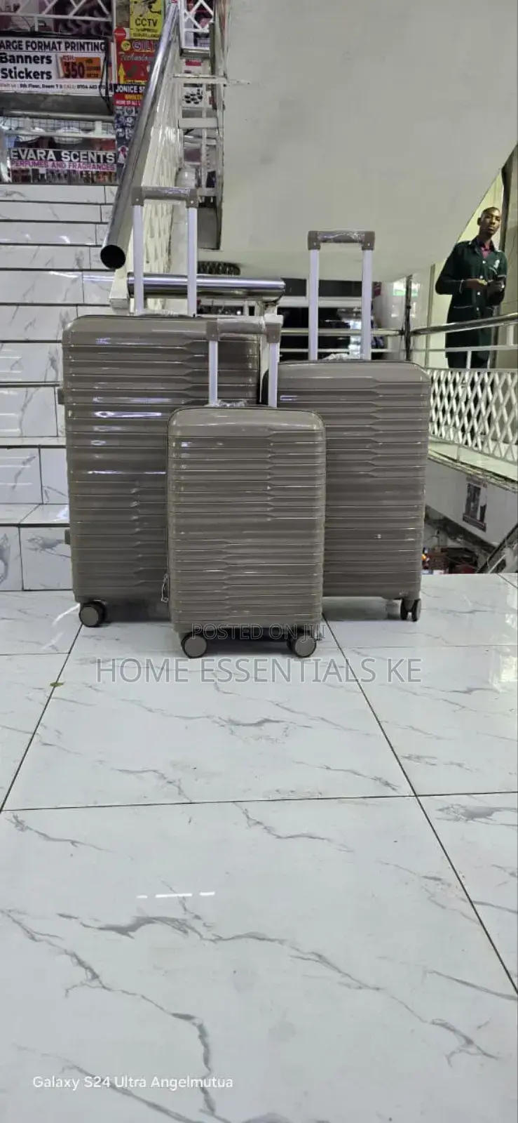 *3 in 1 Unbreakable Pp Suitcases Zipper Closure