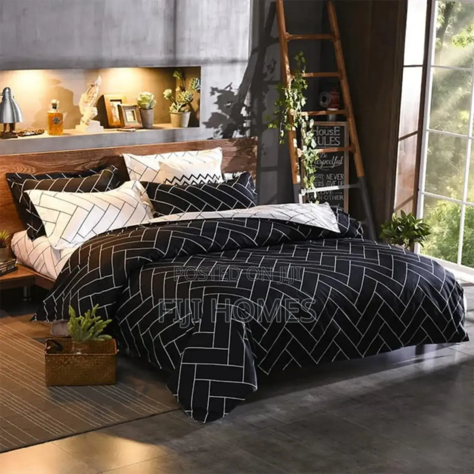 Cotton Microfiber Duvet Cover Set