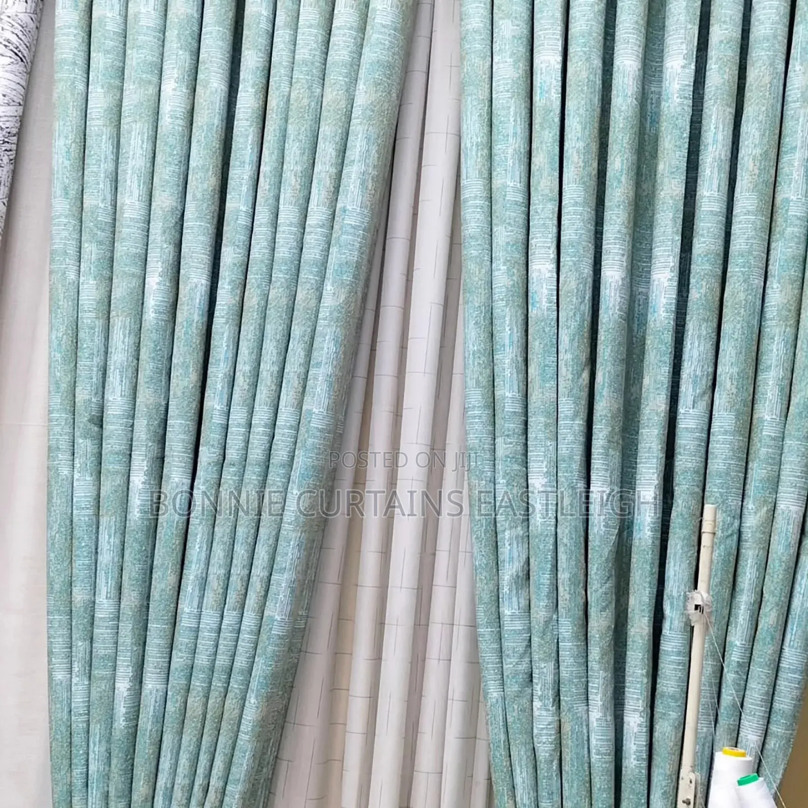 Blue Blackout Curtains for Living Rooms and Bathroom
