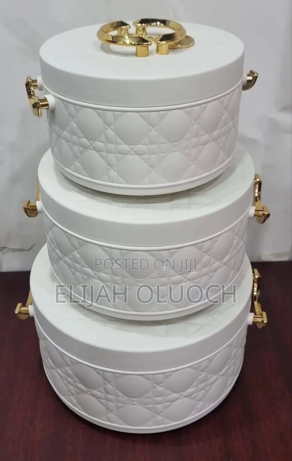 Unique Very High Quality Forever Gold Insulated Hotpots