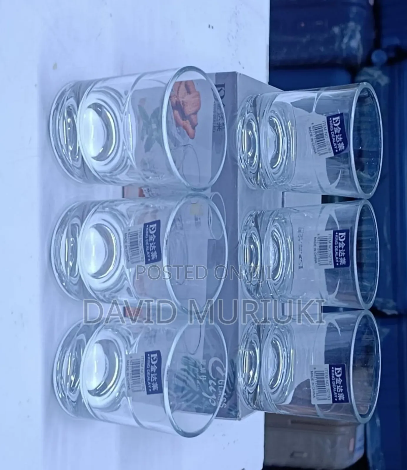 6pcs 150ml Whiskey Glasses 