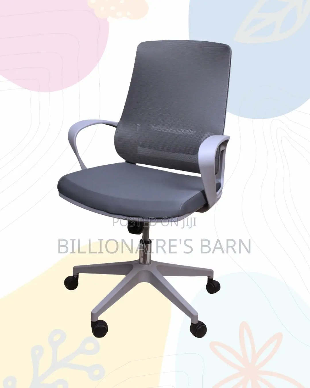 Comfort Work Grey Mesh Office — Or | Top Seller in Kenya