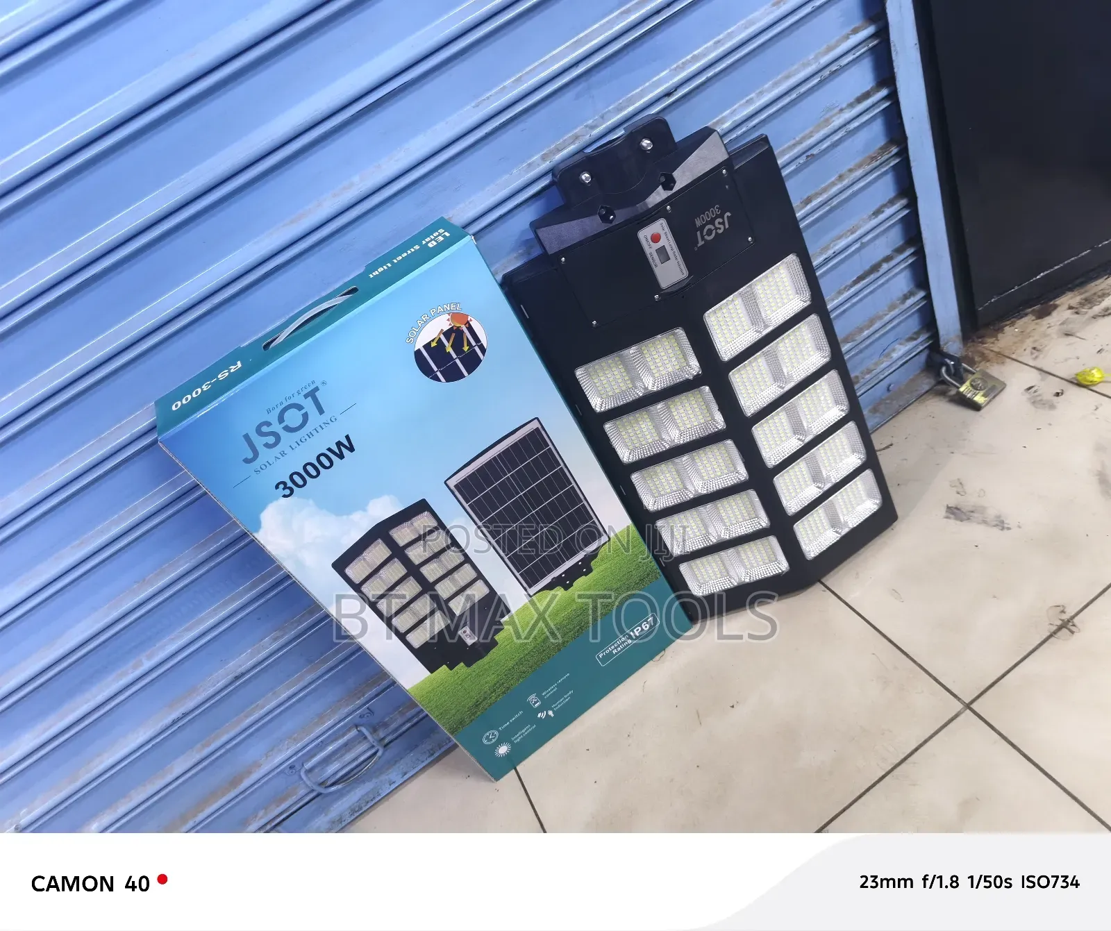 Outdoor 3000w Solar Street Light/ Flood Light