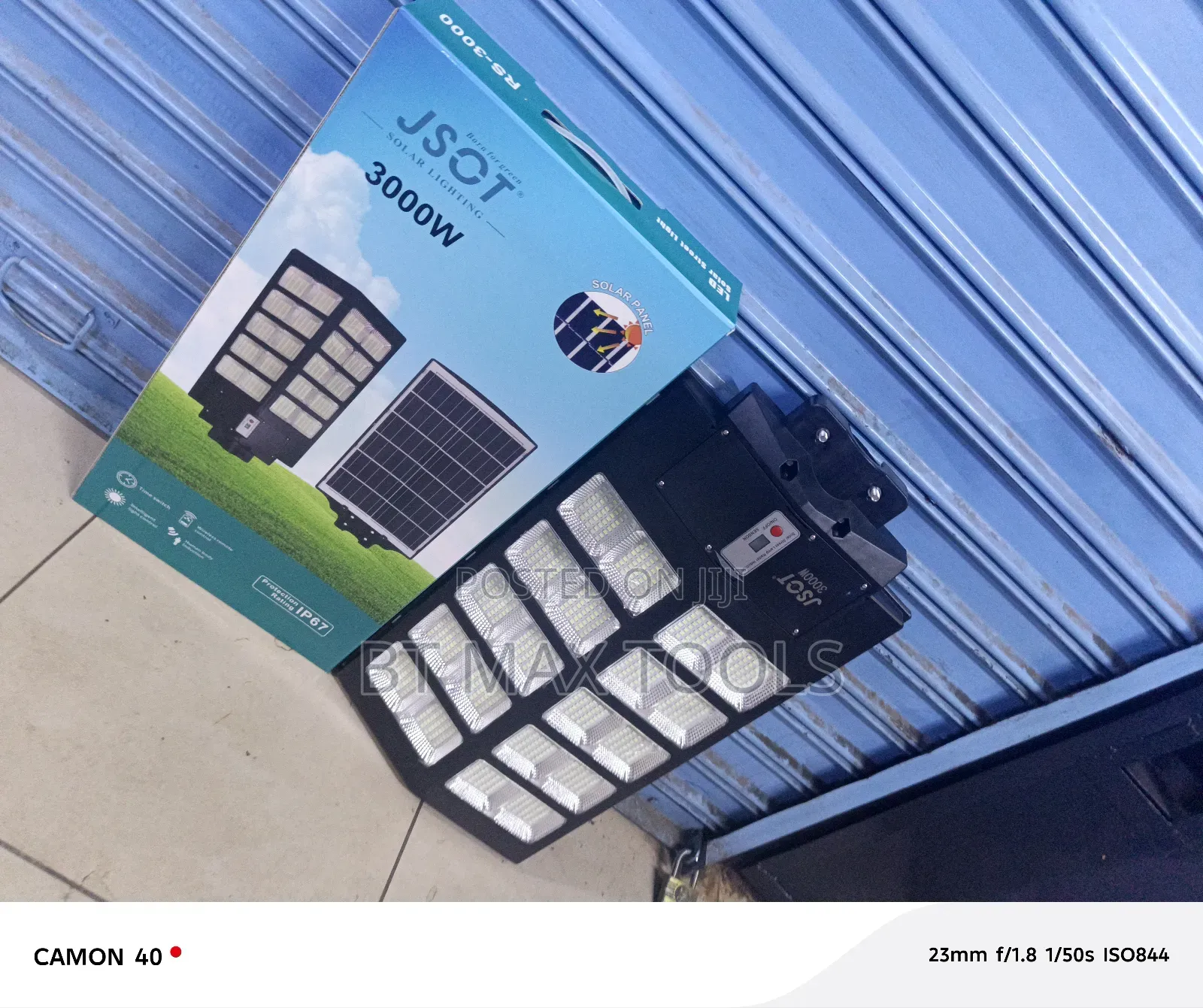 Outdoor 3000w Solar Street Light/ Flood Light