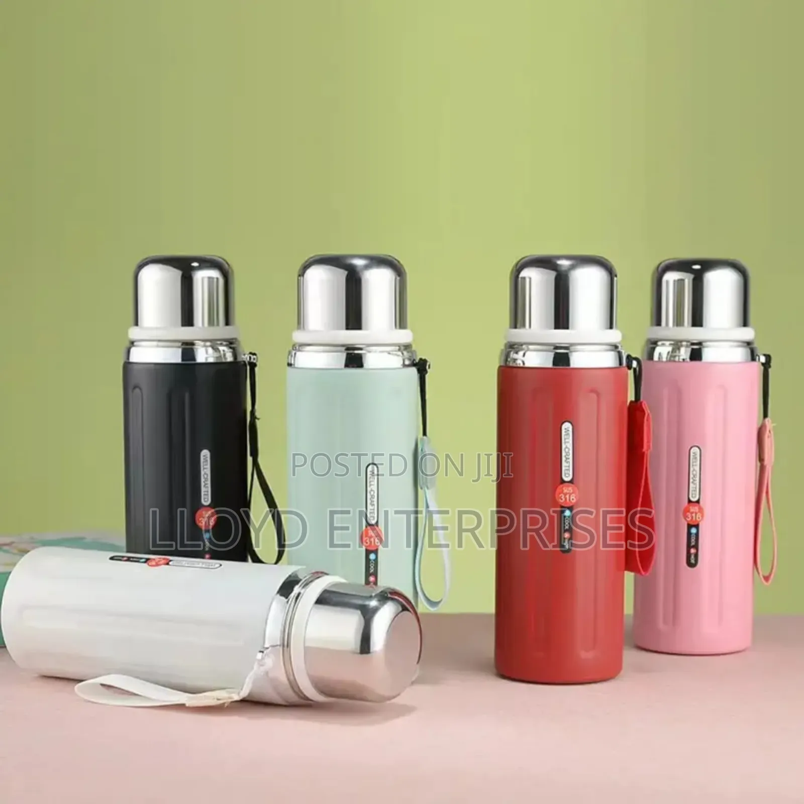 Crafted Stainless Steel 800ml Flask