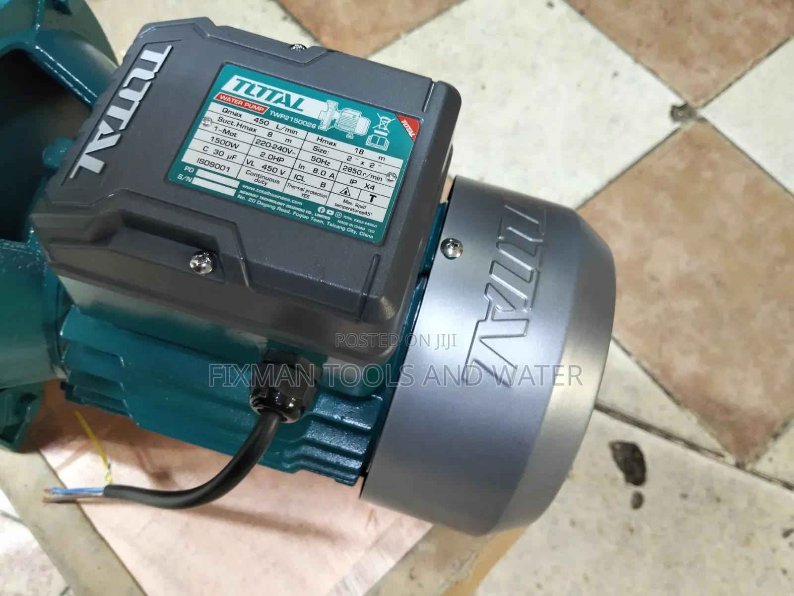 Best Agri-Farming Irrigation Water Pump 2hp 450l/Min