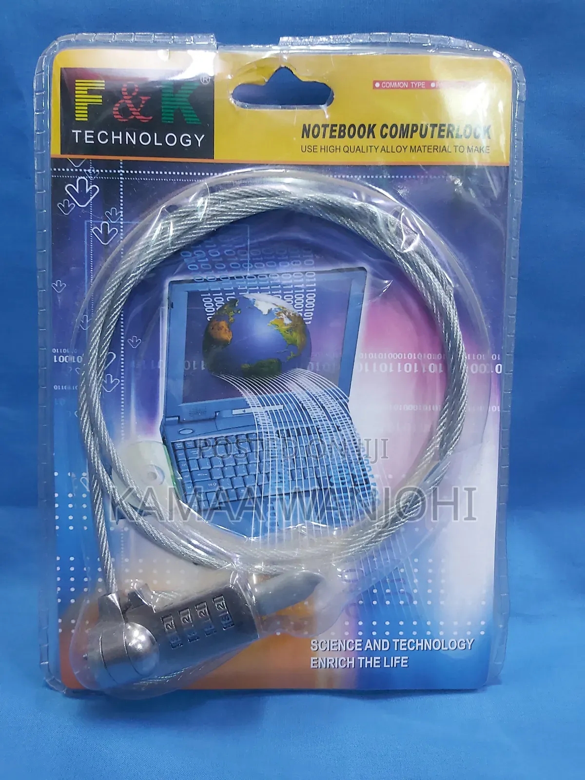 Laptop Key/Password Lock