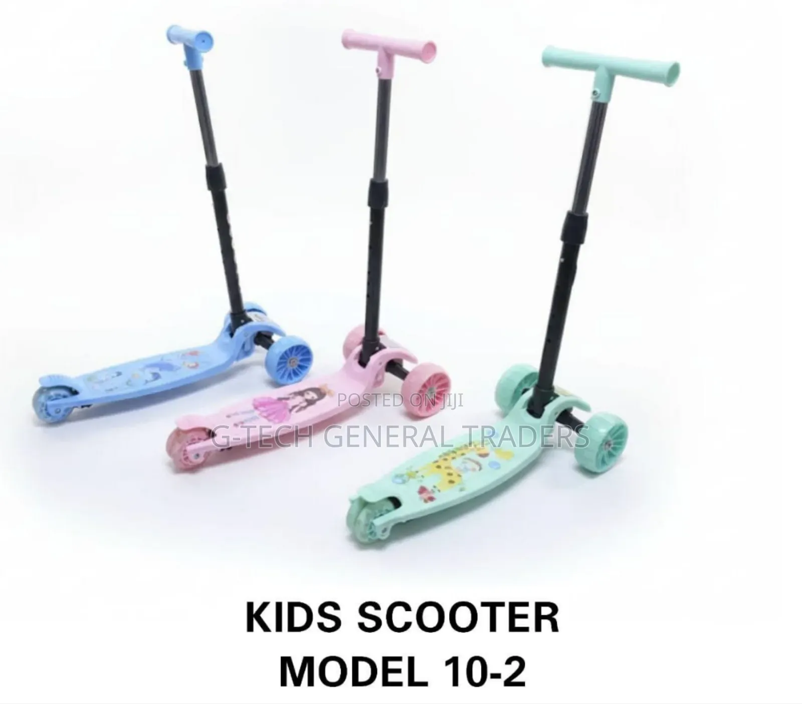 Kid's Scooter Multicolored Heavy Duty Model 10-2