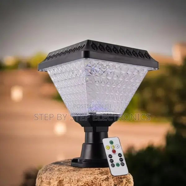 Remote Controlled Solar Led Garden Lights Waterproof Pathway Lawn Lamp