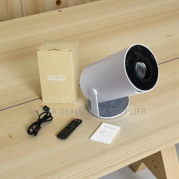 Hy300 1080p Hd High Bright Adjustable Mini Wifi Bluetooth Projector