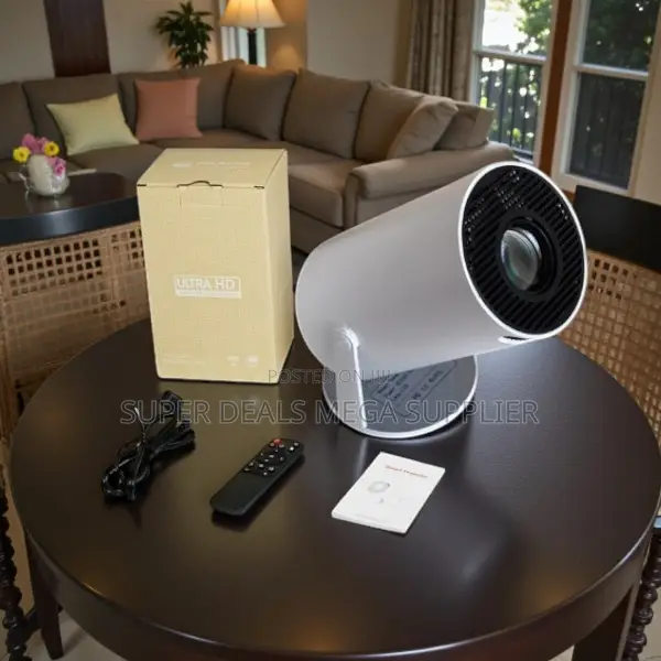 Hy300 Ultra Hd 1080p Portable Smart Mini Projector With Speaker