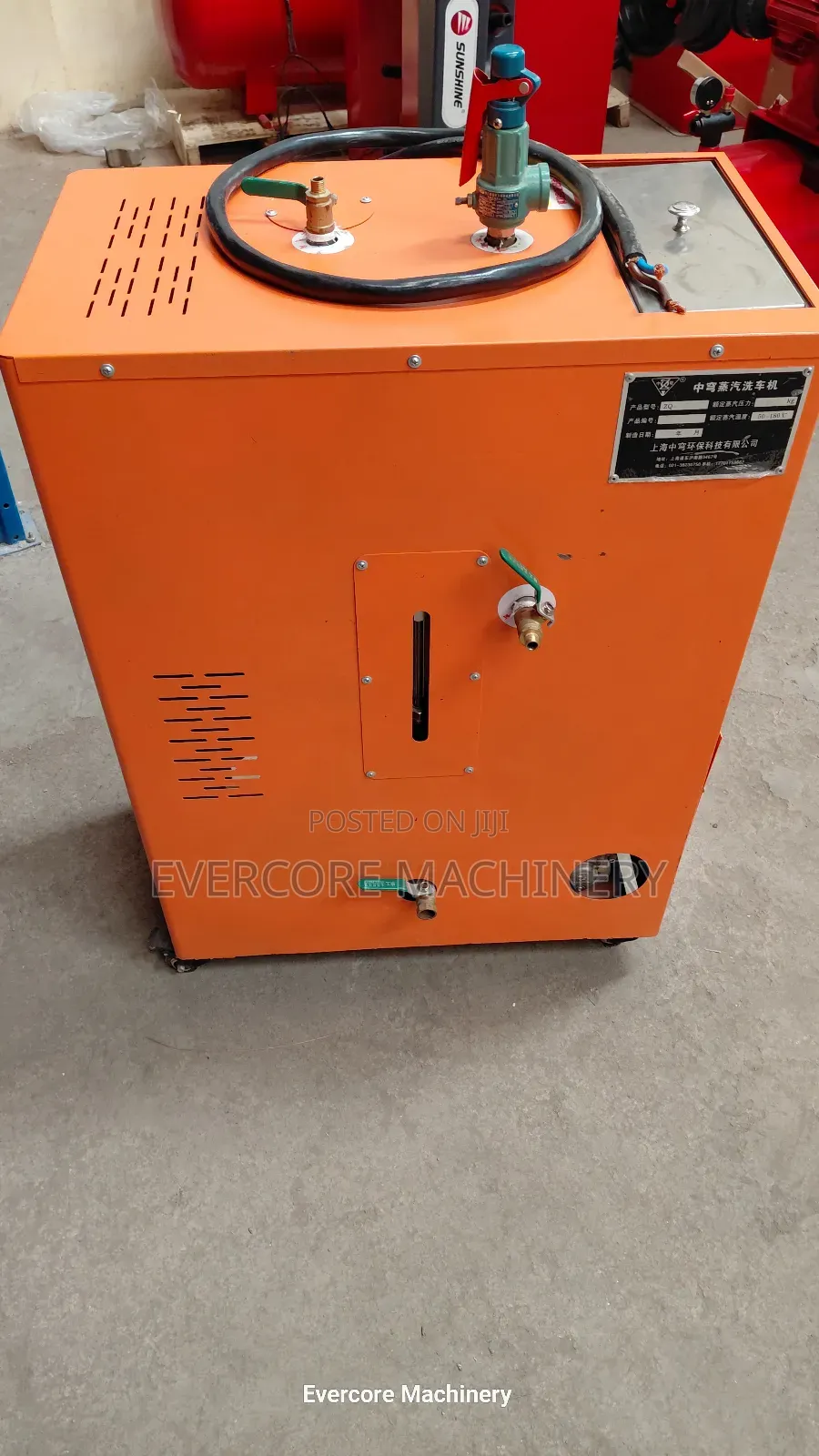 Commercial Siangle Phase Electric Steaming Machine for Cleaning Jobs.