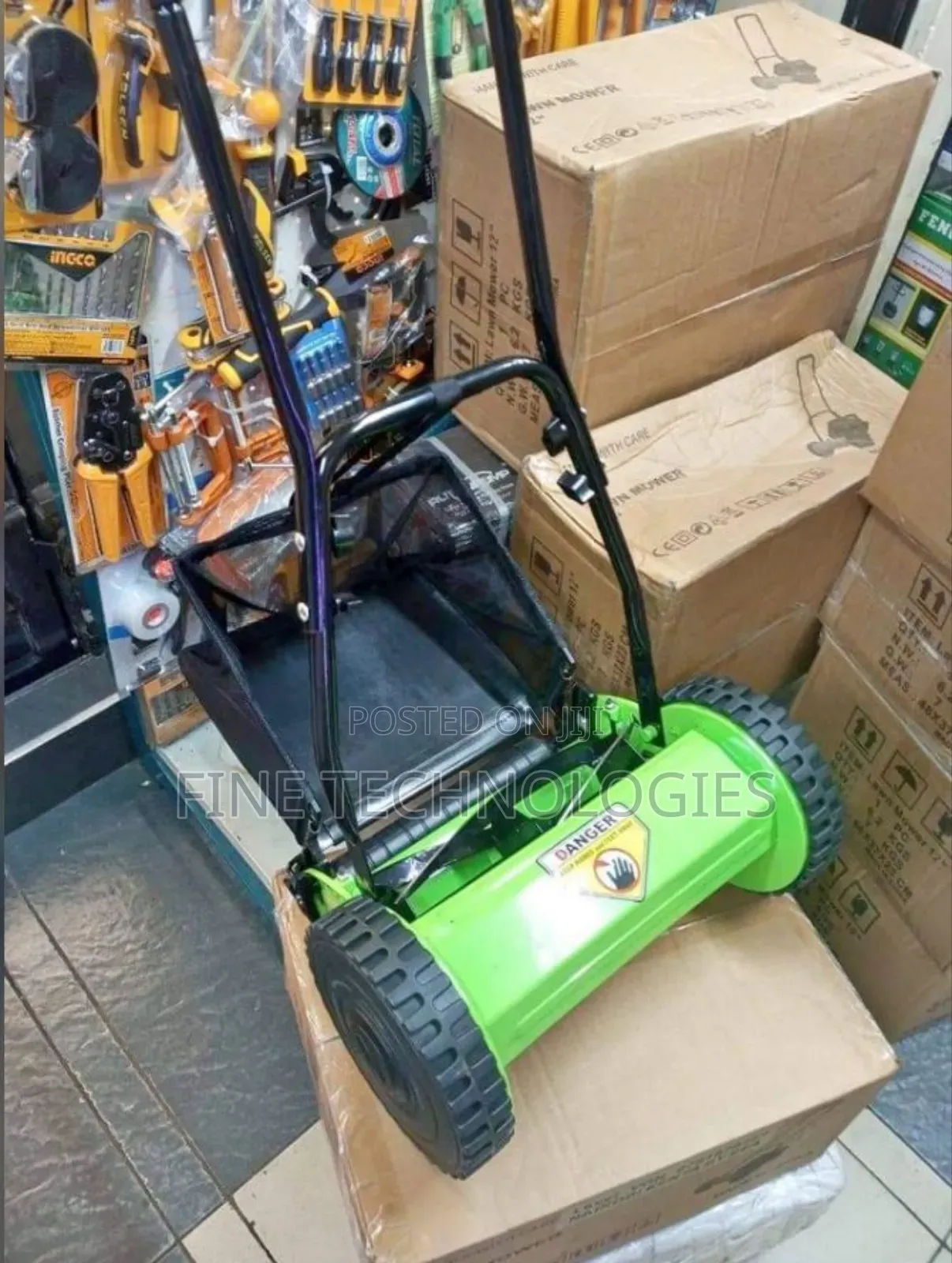 Grafner Sm10901 Manual Reel Lawn Mower