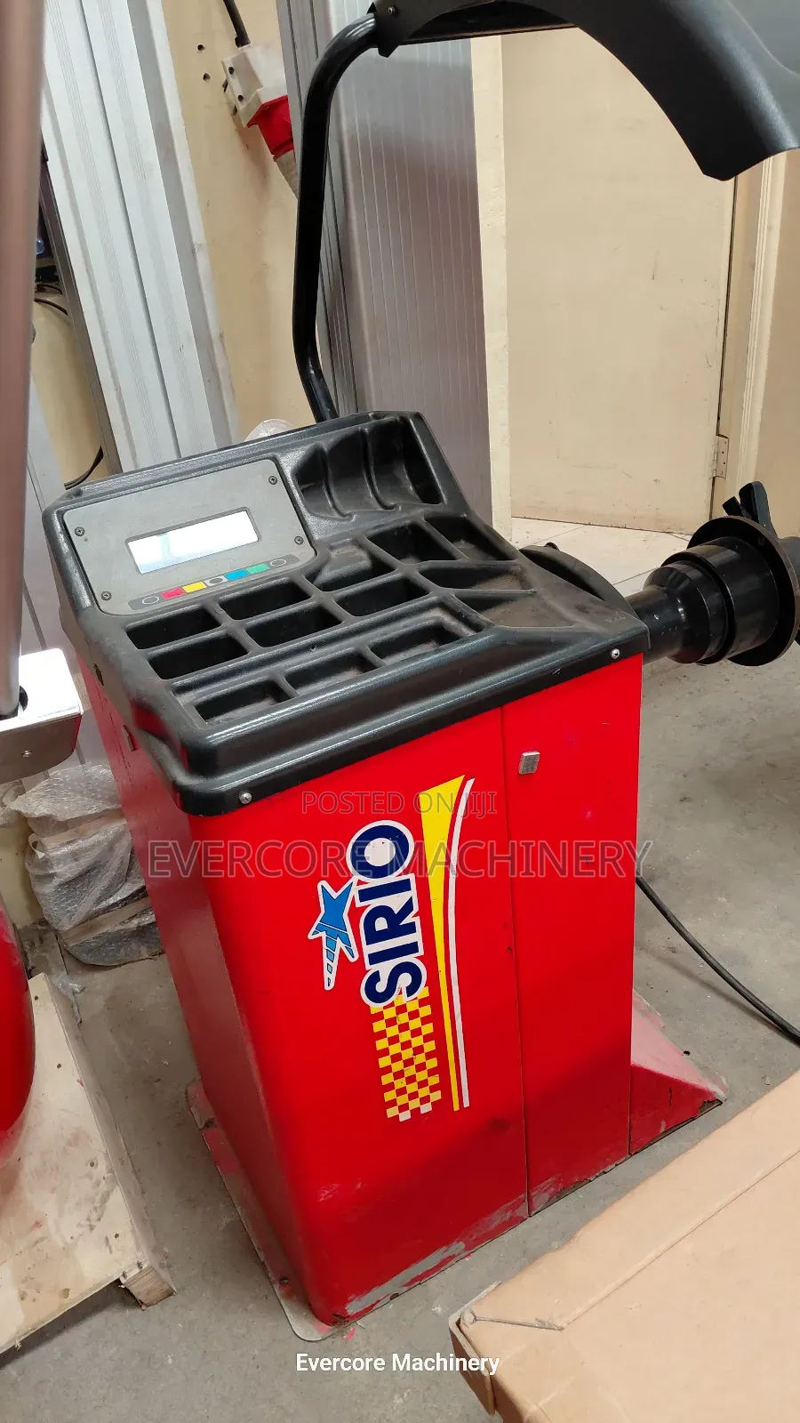 Automatic Wheel Balancing Machine Slightly Used Offer.