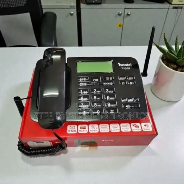 Advanced Bontel T1000 GSM Dual Sim Fixed Wireless Home Desk Phone