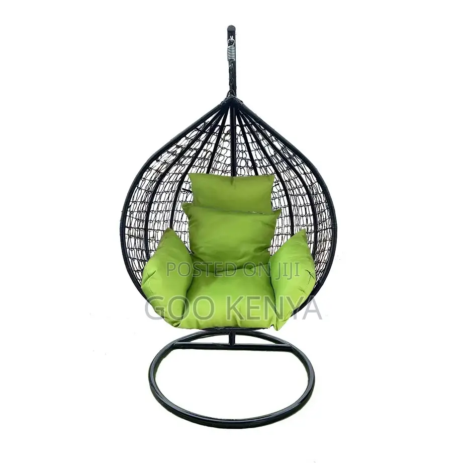 Home Chair; White Home Hanging Egg Chair for Indoor Outdoor Use